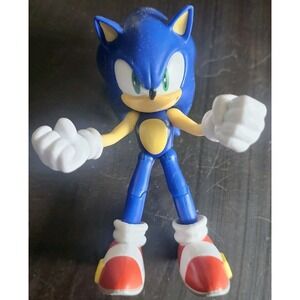 Sonic The Hedgehog 4 Inch Action Figure Articulated Blue‎ Jakks Pacific Sega